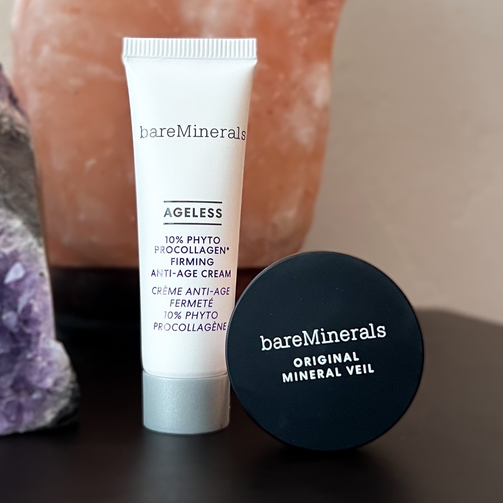 bareMinerals Setting Powder + Anti-Age Cream